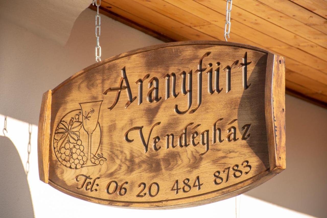 Hotel Aranyfuert Vendeghaz Tokaj Exteriér fotografie